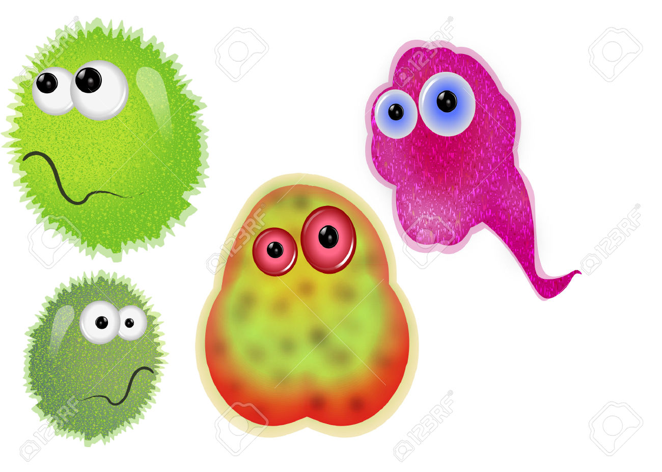 free animated bacteria clipart - photo #50